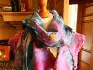 Simply Fleece Felted Scalf